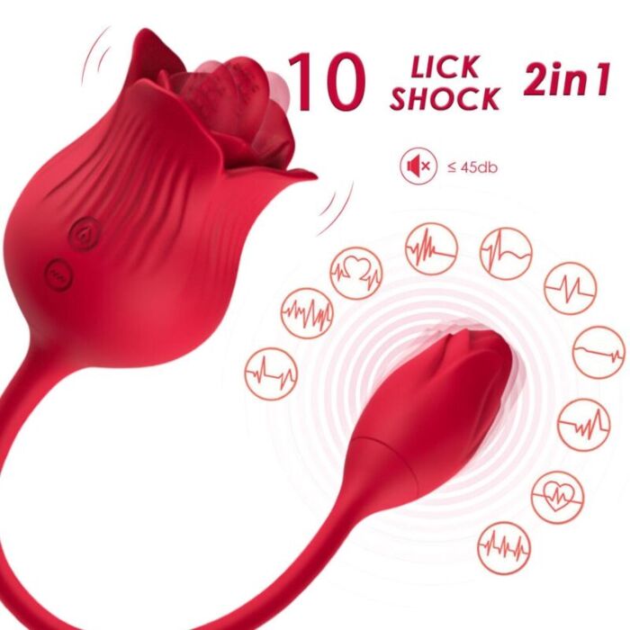 ARMONY Pink Klitoris Stimulator med Hale og 10 Indstillinger