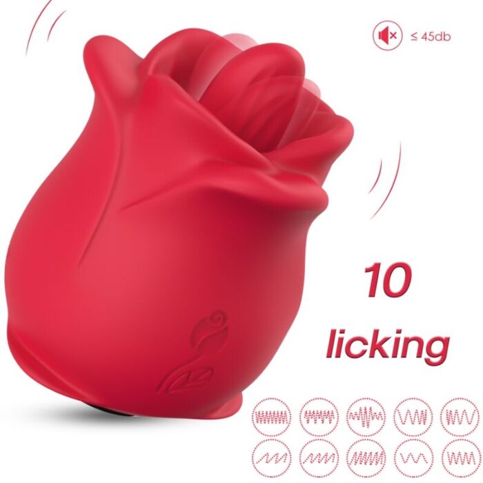 ARMONY Rose klitorisstimulator med 10 tilstande ARMONY Rose klitorisstimulator med 10 tilstande