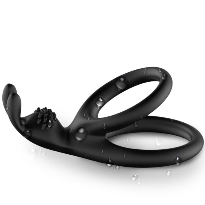 TENSY Double Rabbit Ring i Sort fra ARMONY TENSY Double Rabbit Ring i Sort fra ARMONY