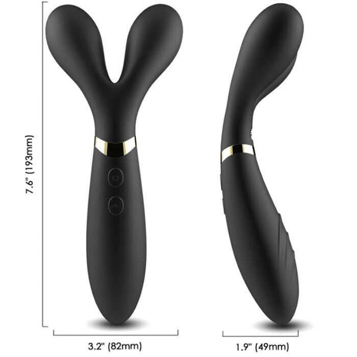 Vibrerer ARMONY Y-WAND MASSAGER & VIBRATOR med dobbelt hoved Vibrerer ARMONY Y-WAND MASSAGER & VIBRATOR med dobbelt hoved