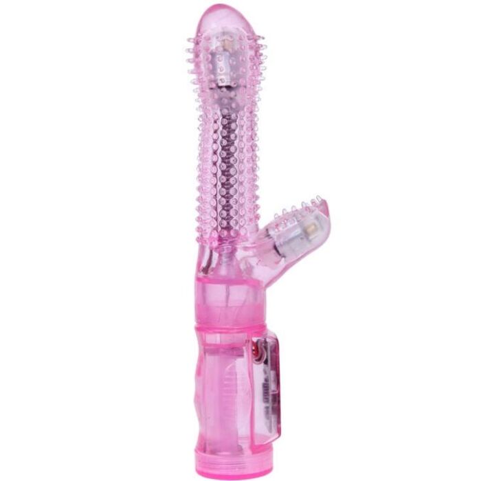 Vibrator BAILE ROTATIONS Intimate Lover Tease med klitorisstimulator Vibrator BAILE ROTATIONS Intimate Lover Tease med klitorisstimulator