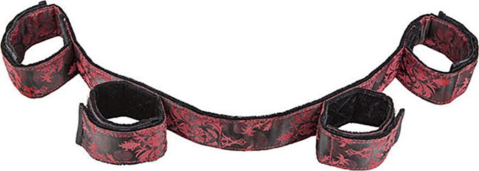 Barra separadora CalExotics Scandal con esposas Barra separadora CalExotics Scandal con esposas