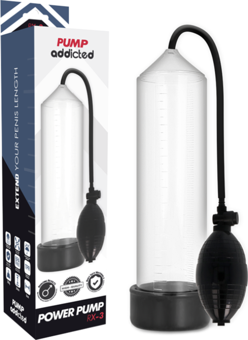 Bomba alargadora PUMP ADDICTED RX3 Bomba alargadora PUMP ADDICTED RX3
