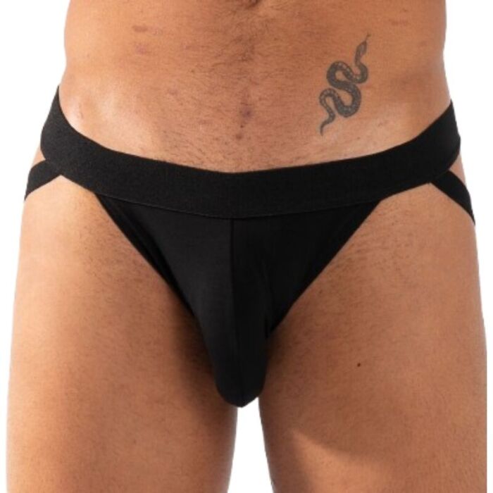 Jockstrap BURN 011 DOUBLE BLACK JOCK S Jockstrap BURN 011 DOUBLE BLACK JOCK S
