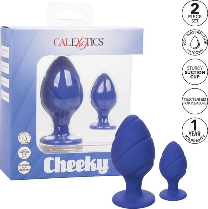 CALEXOTICS - CHEEKY PLUGS ANALES LILA CALEXOTICS - CHEEKY PLUGS ANALES LILA
