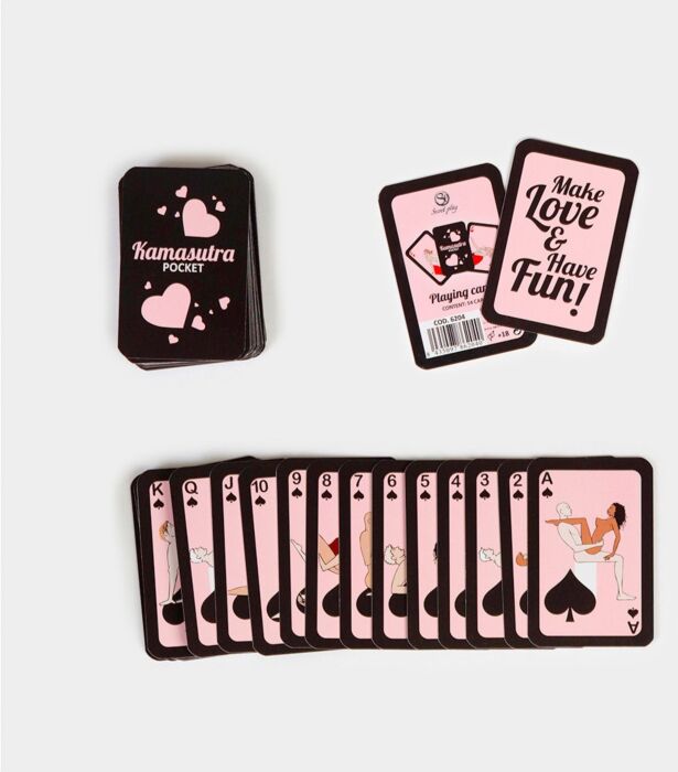 SECRETPLAY Pocket Kamasutra Spillekort