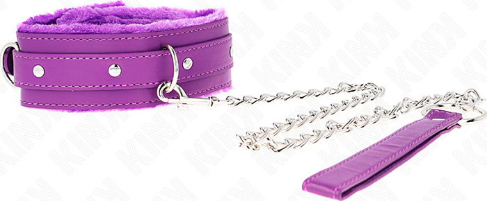 Collar KINK Morado 65 cm con Correa Ajustable