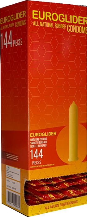 Condones Euroglider 144 unidades con más lubricante Condones Euroglider 144 unidades con más lubricante