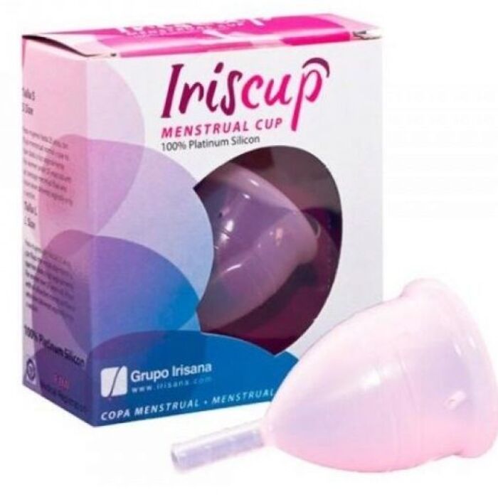 Menstruationskop Iriscup lyserød