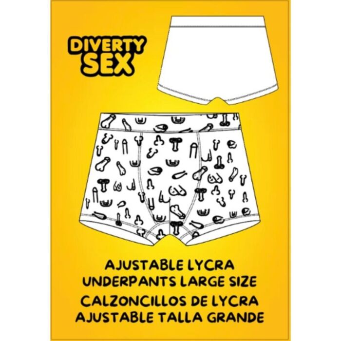 Boxers DIABLO PICANTE Large Sjov Design Boxers DIABLO PICANTE Large Sjov Design