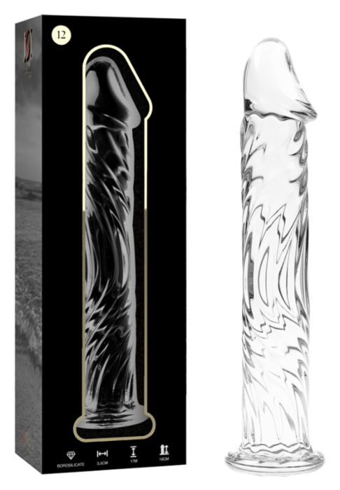 Dildo Nebula Serie fra Ibiza Model 12 17 cm borosilikatglas