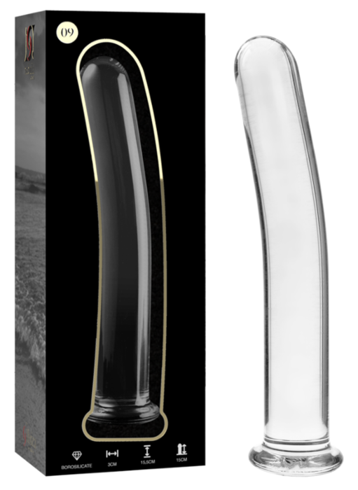 Dildo Nebula Serien fra Ibiza Model 9 Borosilikatglas
