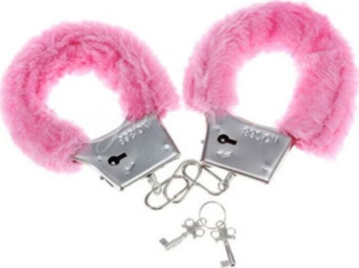 Esposas de peluche rosa Esposas de peluche rosa