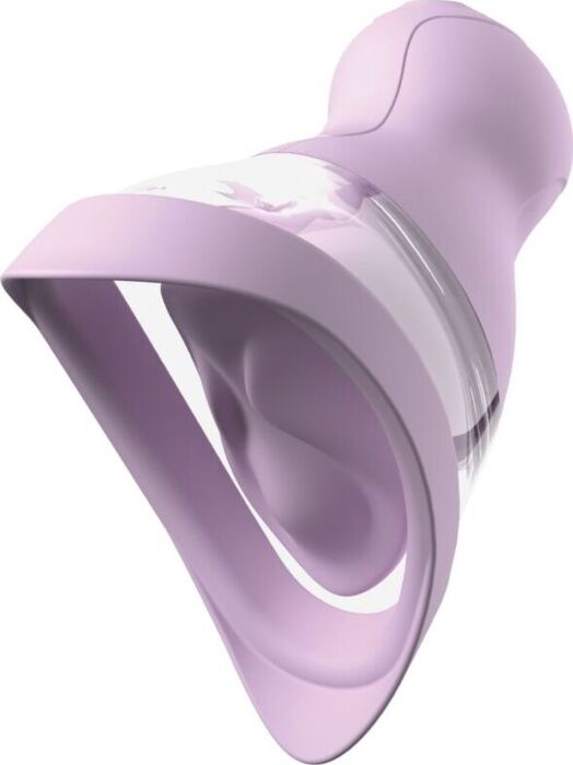 Intimpumpe FANTASY FOR HER VELOURA TOUCH med sug og vibration lilla