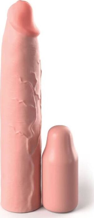 FANTASY X- TENSIONS - PIPEDREAMS SLEEVE 22,86 CM + 7,62 CM PLUG SKIN FANTASY X- TENSIONS - PIPEDREAMS SLEEVE 22,86 CM + 7,62 CM PLUG SKIN