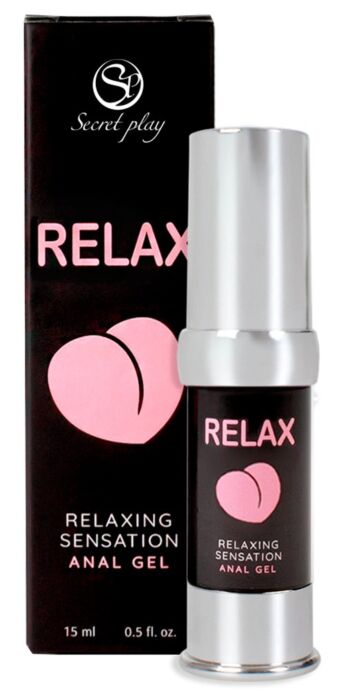 Relax Anal Gel fra SECRETPLAY - 15ml for Komfort