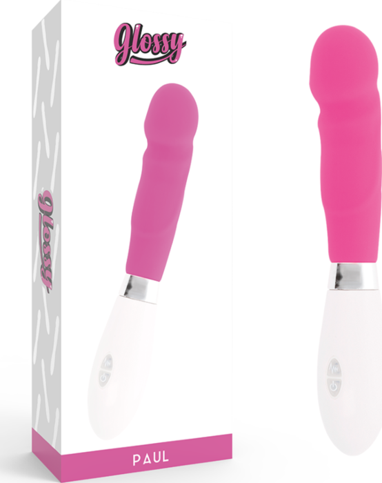 Glossy paul vibrador rosa Glossy paul vibrador rosa