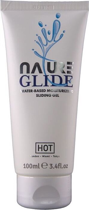 HOT - NATURE GLIDE LUBRICANTE BASE AGUA 100 ML HOT - NATURE GLIDE LUBRICANTE BASE AGUA 100 ML