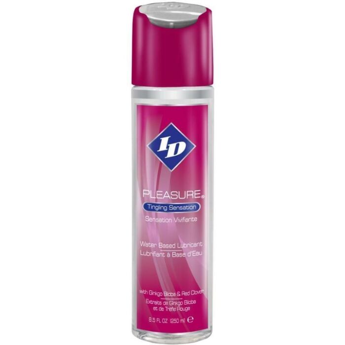 Lubrikant ID PLEASURE TINGING SENSATION 250 ML med prikkerende effekt Lubrikant ID PLEASURE TINGING SENSATION 250 ML med prikkerende effekt