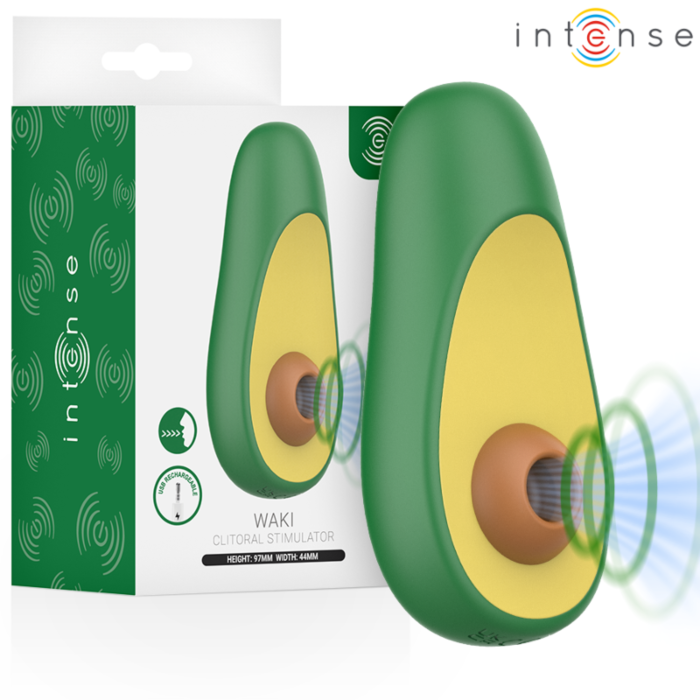 Suction Stimulator INTENSE WAKI Avocado Suction Stimulator INTENSE WAKI Avocado