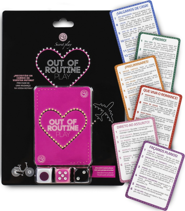 Juego erótico SECRETPLAY Cambia tu Rutina Juego erótico SECRETPLAY Cambia tu Rutina