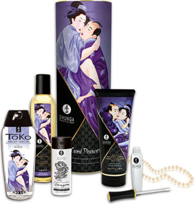 Kit Cosmética Erótica SHUNGA Colección Placeres Carnales Kit Cosmética Erótica SHUNGA Colección Placeres Carnales