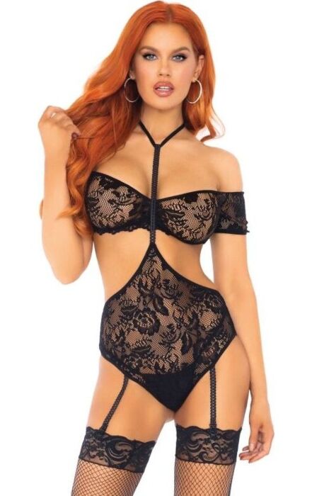 Lingeri Sæt Leg Avenue Top og Teddy