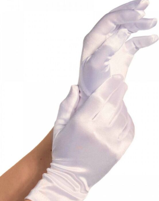 Legavenue guantes satin blanco Legavenue guantes satin blanco