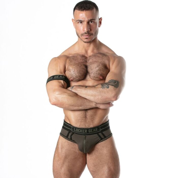 LOCKER GEAR Mesh Jock Brief LOCKER GEAR Mesh Jock Brief