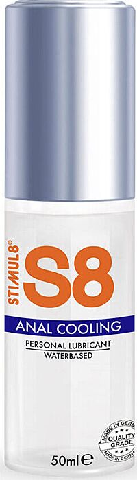 Lubricante anal S8 STIMUL8 efecto frío 50 ml Lubricante anal S8 STIMUL8 efecto frío 50 ml