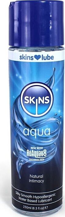 Lubricante base agua SKINS AQUA 250 ml Lubricante base agua SKINS AQUA 250 ml