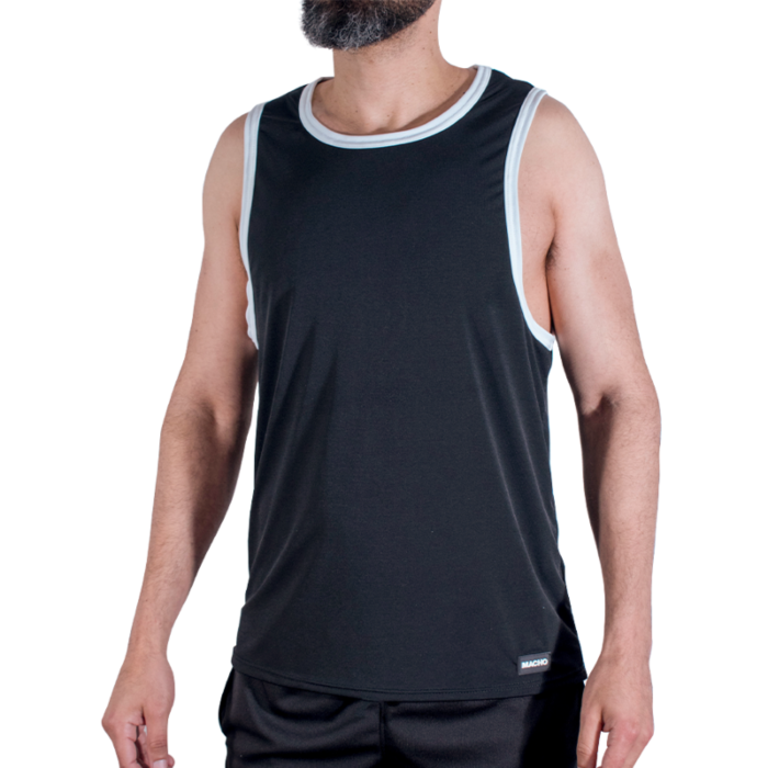 Camiseta MACHO CMV004 med sporty design Camiseta MACHO CMV004 med sporty design