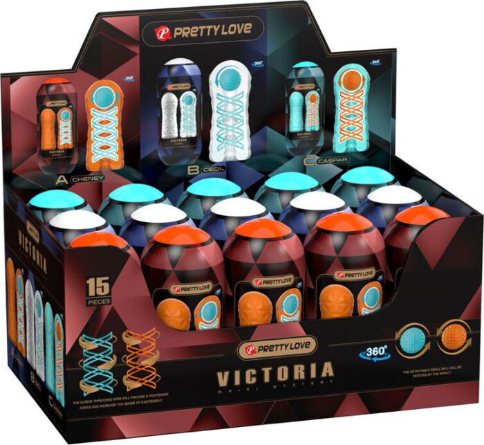 Masturbador Pretty Love Victoria 15 Unidades Masturbador Pretty Love Victoria 15 Unidades