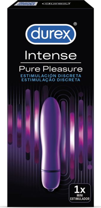 Mini vibrador Durex Pure Pleasure potente y silencioso Mini vibrador Durex Pure Pleasure potente y silencioso