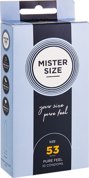 MISTER SIZE 53 - 10 pack MISTER SIZE 53 - 10 pack