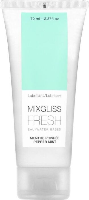 Mixgliss lubricante base agua e frio - sabor a menta 70ml Mixgliss lubricante base agua e frio - sabor a menta 70ml