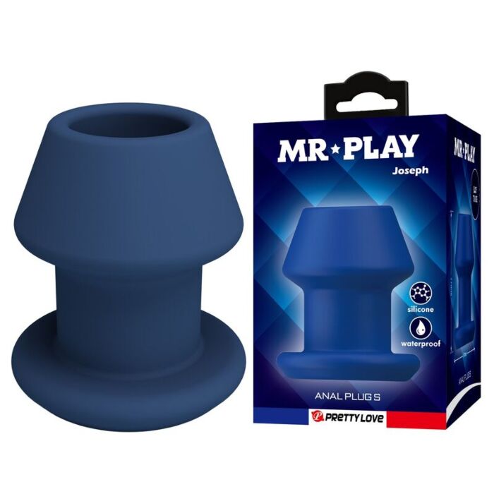 Anal plug MR PLAY JACK Blue Size S Anal plug MR PLAY JACK Blue Size S