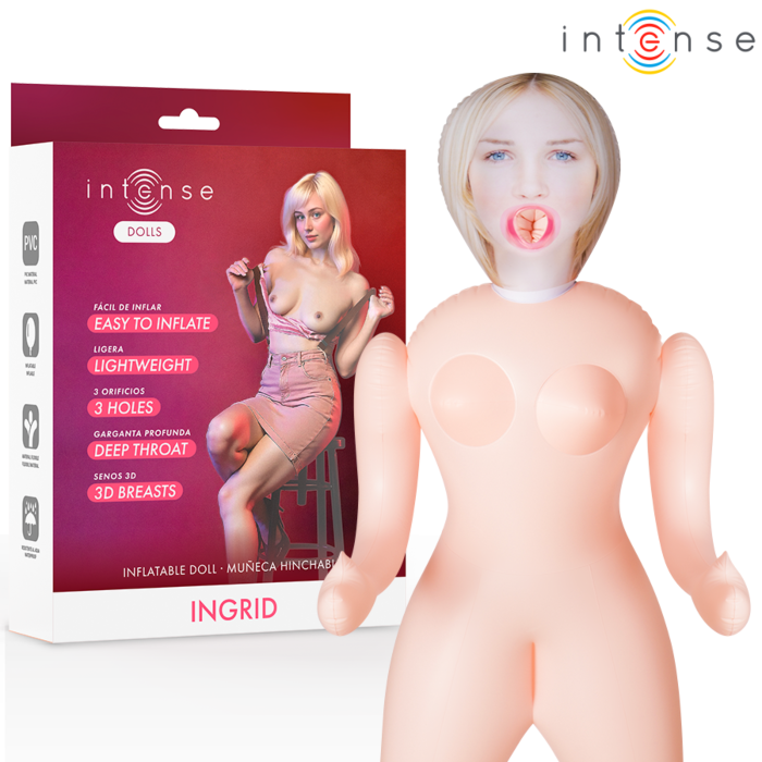 Muñeca Hinchable Intense Dolls Ingrid Realista Muñeca Hinchable Intense Dolls Ingrid Realista