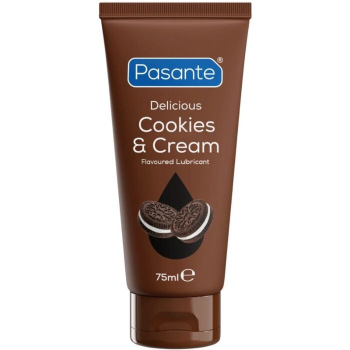 Lubrikant Pasante Cookies & Cream 75 ml med smooth tekstur Lubrikant Pasante Cookies & Cream 75 ml med smooth tekstur