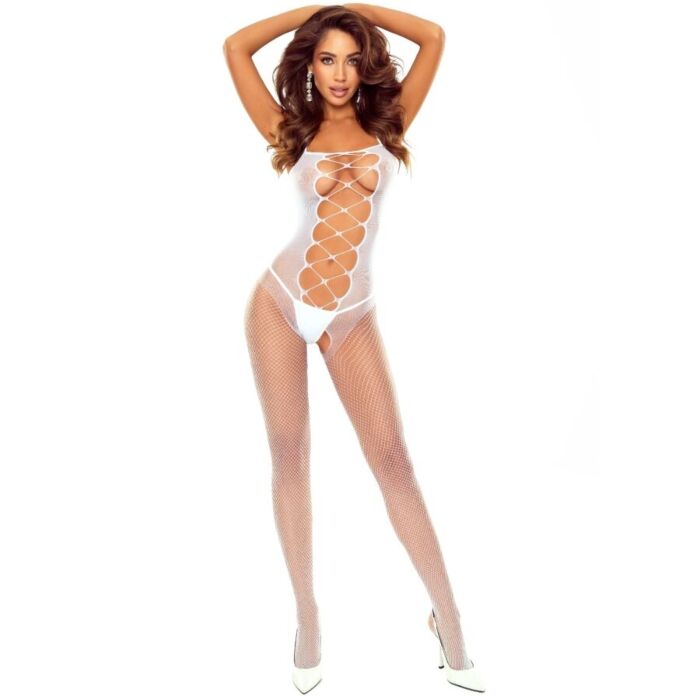 Bodystocking Passion BS124 med åben skridt Bodystocking Passion BS124 med åben skridt