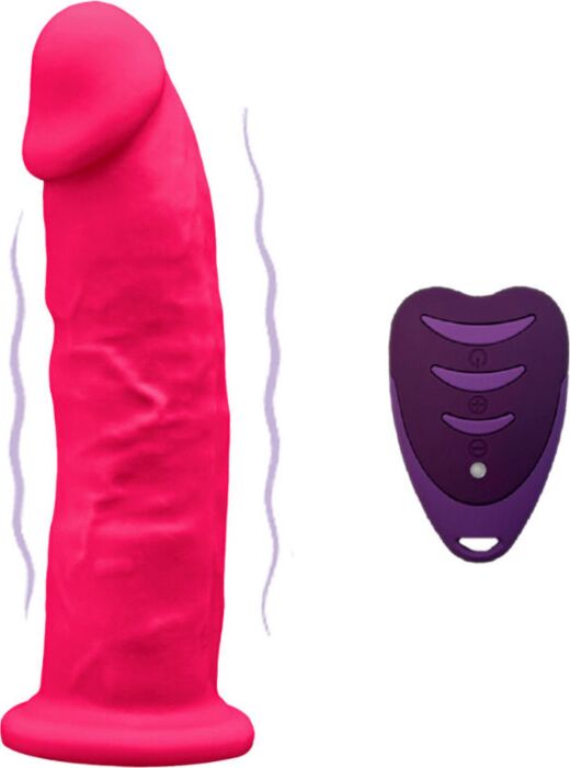 Pene Realístico SILEXD Modelo 2 Rosa Control Remoto Pene Realístico SILEXD Modelo 2 Rosa Control Remoto