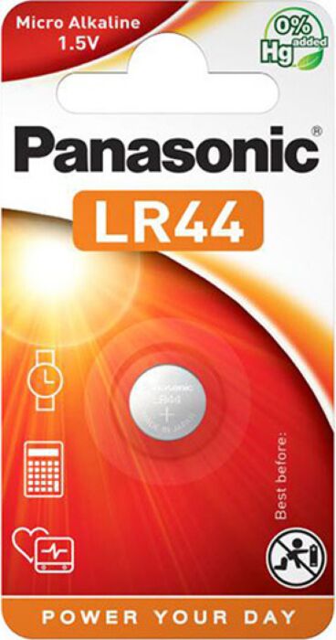 Pilas de botón LR44 1.5V Sin marca