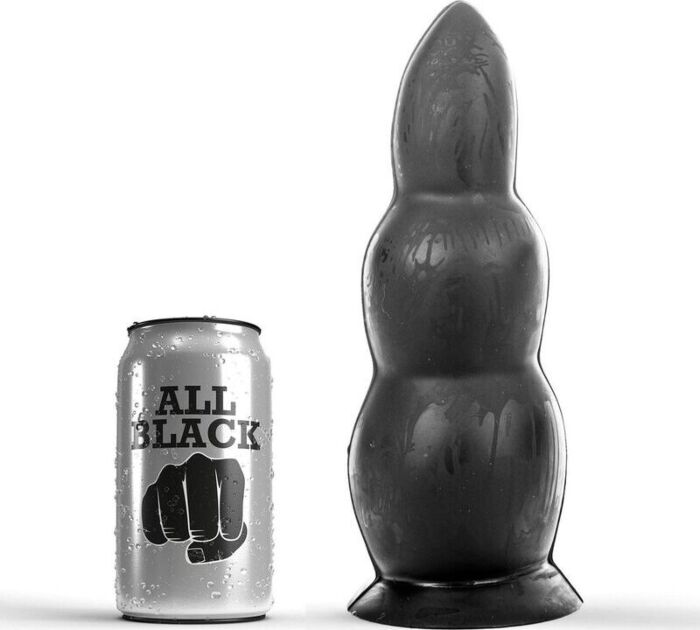 Plug Anal ALL BLACK 23 CM | Intensificación de la experiencia Plug Anal ALL BLACK 23 CM | Intensificación de la experiencia