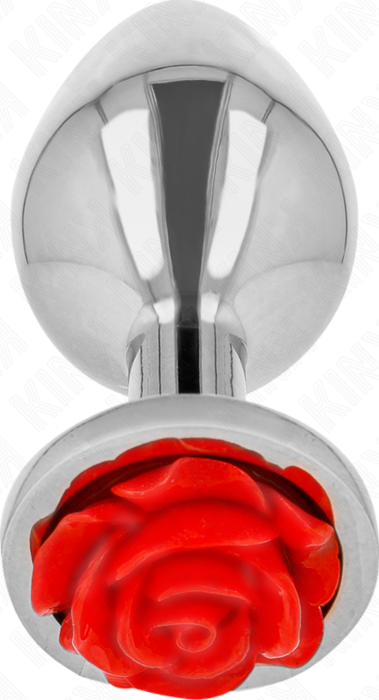 Plug Anal KINK Rosa Roja - Elegante y Sensual Plug Anal KINK Rosa Roja - Elegante y Sensual