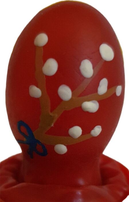 Preservativo Decorativo Condomerie Huevo Pascua Rojo