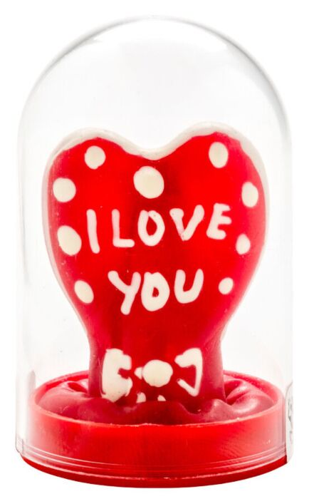 Kondom CONDOMERIE I LOVE YOU Hjerte Design