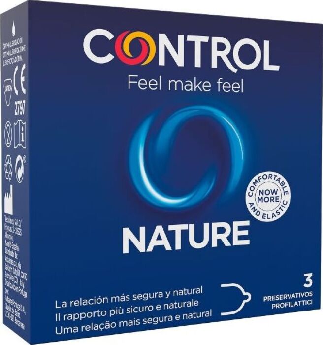 Preservativos Control Nature | Caja de 3 unidades Preservativos Control Nature | Caja de 3 unidades