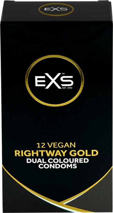 Preservativos Exs Rightway Gold 12's Preservativos Exs Rightway Gold 12's
