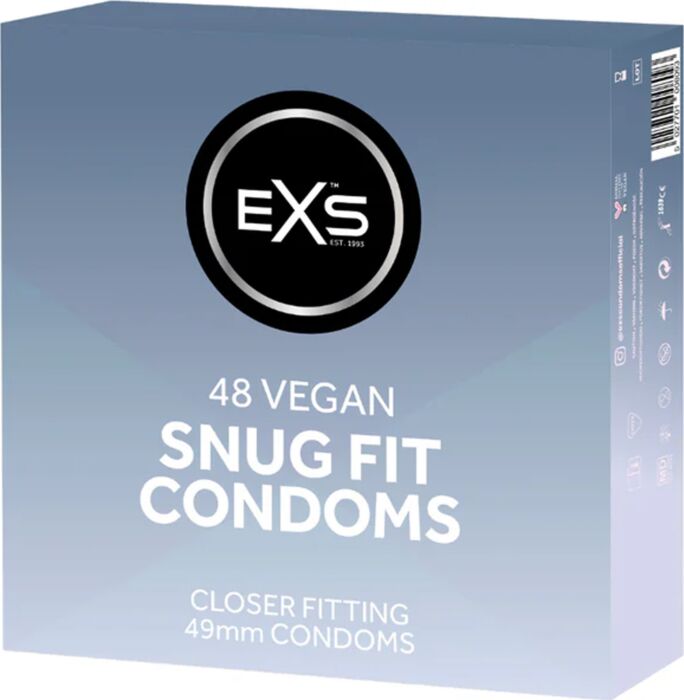 Preservativos Exs Snug fit 48's ajuste ceñido Preservativos Exs Snug fit 48's ajuste ceñido
