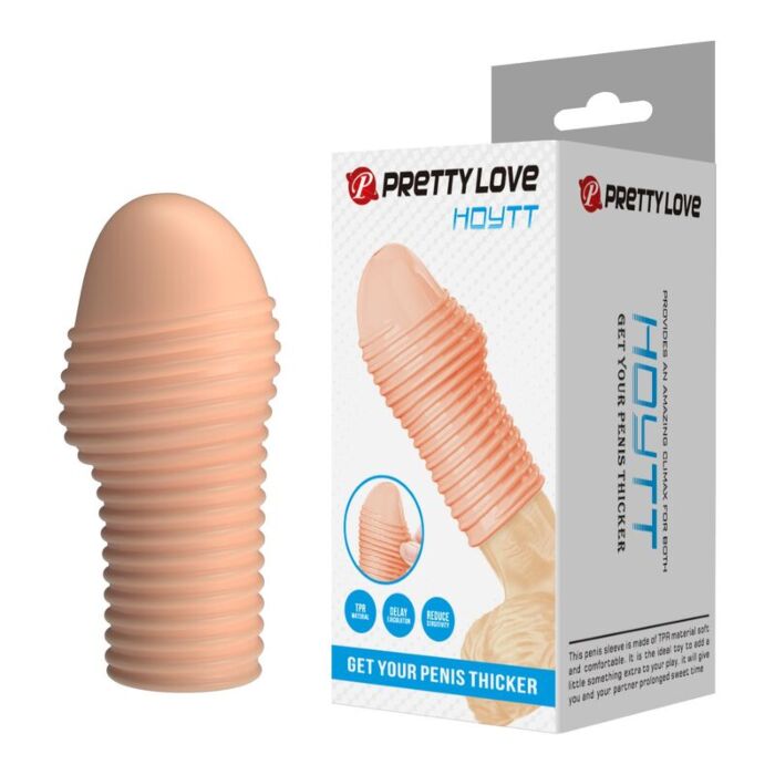 Forstør din manddom med PRETTY LOVE penis sleeve